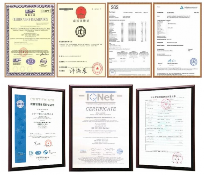 John Crane 기계식 씰 유형 1 엘라스토머 벨로우즈 씰 john 크레인 유형 1 워터 펌프용 기계식 씰 3