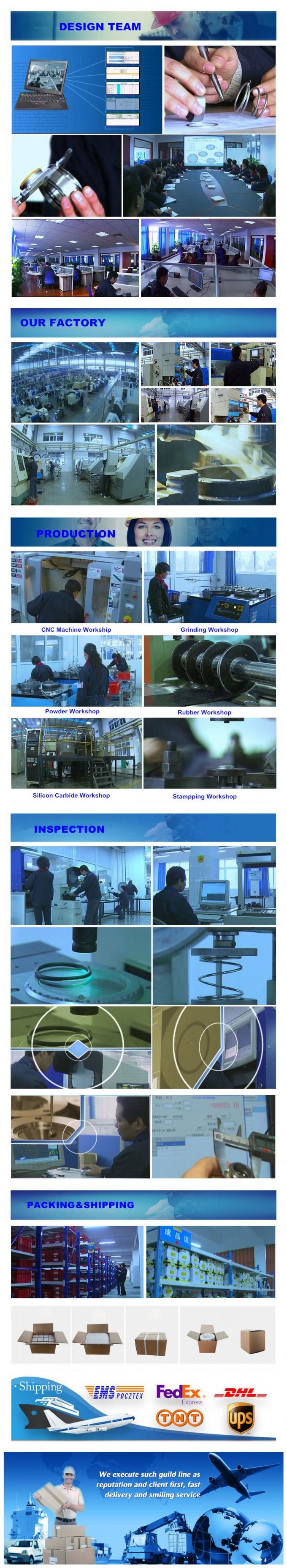 John Crane 기계식 씰 유형 1 엘라스토머 벨로우즈 씰 john 크레인 유형 1 워터 펌프용 기계식 씰 4